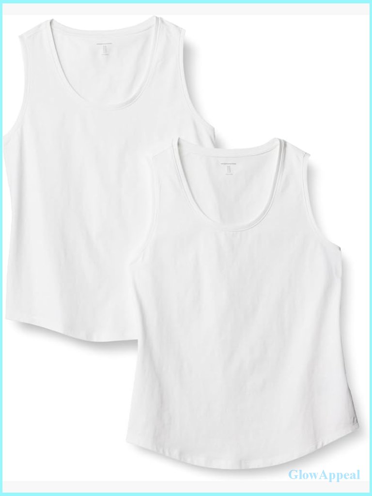 Regular Fit Cotton Sleeveless Tank Top 2-Pack